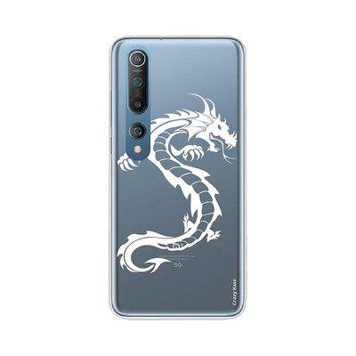 Crazy Kase Skrog til Xiaomi Mi 10 Soft White Dragon