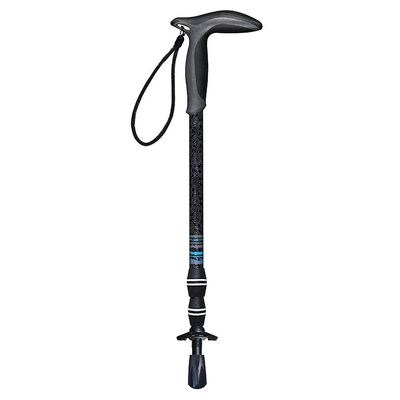 Karbonfiber Intern lås T Buet håndtak Trekking Pole Walking Utendørs Walking Stick Nyhet Blå