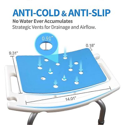 Suihkujakkaran tyyny Vedenpitävä liukumaton kylpytuoli Matto Eva Pad kylpyhuoneeseen Vanhukset lapset Kannettava jakkara