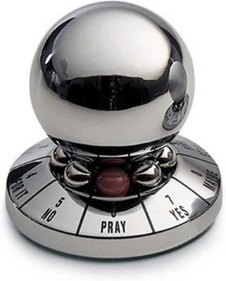 Wjiaer Heytea Decision Maker metallipallo, toimisto sormi kehrääjä stressiä estävä dekompressio lelu pallo työpöydän koristelu profetia lahja satun...