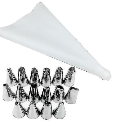 18-delt kage værktøj sæt, Diy Bagning Supplieshvide