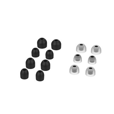 7 par ersättning silikon öronsnäckor Öronsnäckor för S-ony Wf-1000xm3 True Wireless Stereo Earphone Svart
