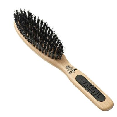 Kent Brushes Kent harjat PF05 luonnollista kiiltoa kapea Porcupine hiukset harjalla pyökkipuinen