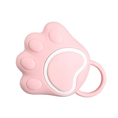 Skrubbe Elastisk Baby Shower Brush Husholdningsartikler Cat Paw Form Soft Body Bath Brush Badeværelse Tilbehør Pink