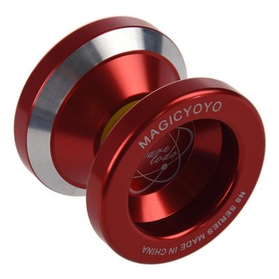 N8 Super Professional Yoyo + String + Ilmainen laukku + vapaa käsine (punainen)