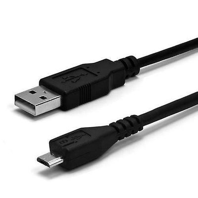 Hellfire Trading USB-ladekabel for SweetLF oppladbar SWS57105 barbermaskinlader blysvart Svart