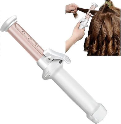 Mini langaton kiharrin, USB-ladattava, kannettava keraaminen hiusten muotoilutyökalu, nopea lämmitys