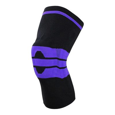 1Pcs fitness kører knæ støtte beskytte gym sport seler knæpude elastisk nylon silicium polstret kompression knæ pad 04 Xl