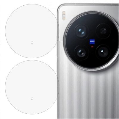 2kpl vivo X200 Ultra 5G -kameran linssinsuojalle 2.5D karkaistu lasilinssikalvo