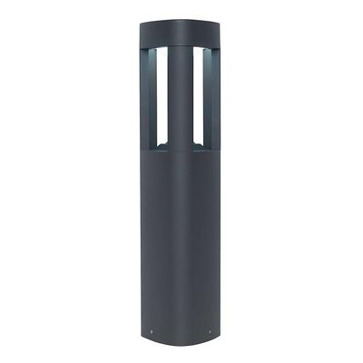 Endon Collection Lighting Tribeca Udendørs Pullert Lys Matteret Akryl, Tekstureret Mørkegrå Maling IP54