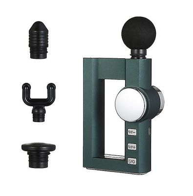 Coosilo Bærbar Fascia Massage Gun Muskel smerte relief terapi massager Afslapning Body grøn