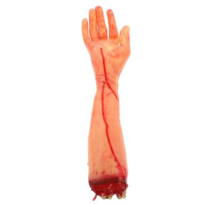 Halloween Party Separert Arm Prop Realistisk Broken Arm Decor Fake Broken Arm Decoration Som vist