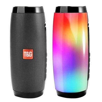 bærbar Bluetooth høyttaler stereo subwoofer pc mobil ledet musikk boks lydboks - vis original tittel Svart