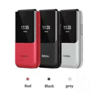 2720 Flip Phone Dual Screen Dual Sim Dual Standby Function Older Phone Punainen