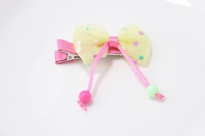 Børns pige hårnål Hovedbeklædning Sød Bow Baby Hårnål Dot Tiara Prinsesse Hårklemmer Til Børn Acessorio De Cabelo T