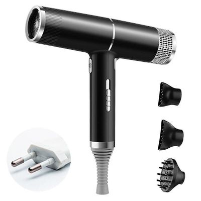 Icetek Negativ Ionisk Hårføner, 2000w Profesjonell Hårføner Med Diffuser Ioner For Rask Tørking Rask Hårføner Med 2 Oppvarming / 3 Hastighet / Kjøl...