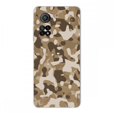 Crazy Kase Hull For Xiaomi Mi 10t I Silikone Soft 1 Mm, Desert Military Camouflage