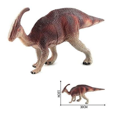 Ebox Dinosaur model legetøj: jurassic tyrannosaurus, indominus rex, triceratops, brontosaurus - 28 stilarter Parasit brun