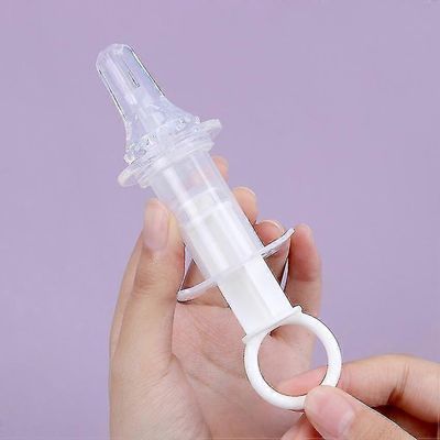 Vauvan lääkeannostelija Neulansyöttölaite Purista lääkettä tiputin annostelija tutti ruokintavälineet Vauvan tarvikkeet