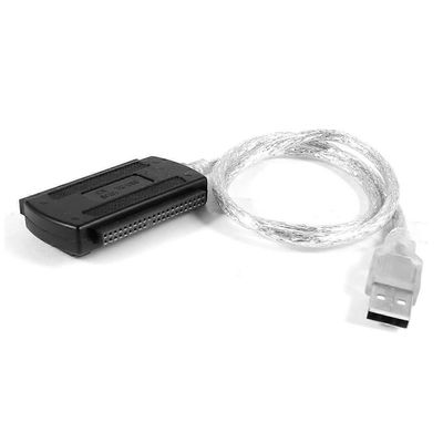PC USB 2.0 - SATA IDE 40-nastainen kaapelisovitin 2.5 3.5 -kiintolevylle kuten kuvassa näkyy