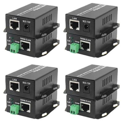 8x Ethernet over Twisted Pair Converter -Ethernet-laajennin kierretyn linjan puhelinjohtolinjan kautta, RJ45 L