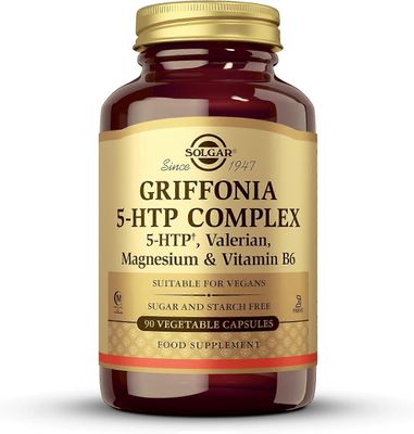 Solgar Griffonia 5-HTP Complex, 90 kapselia