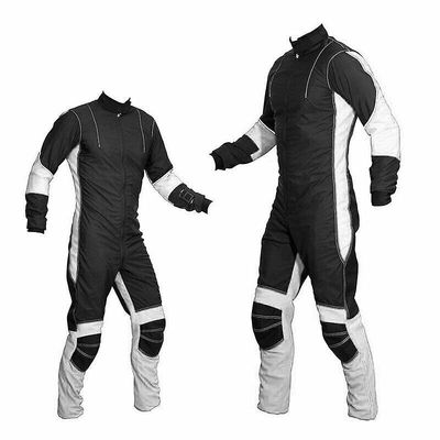SkyexSuits Uusi freefly-laskuvarjohyppypuku musta valkoinen se -01 M / men