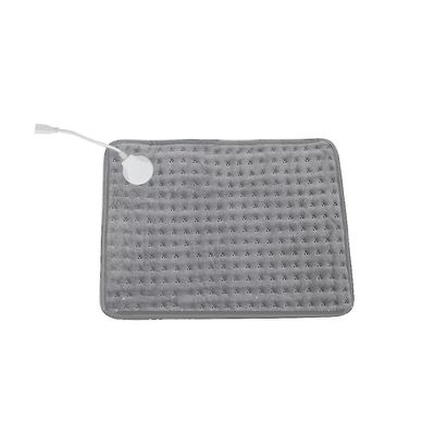 Coosilo Elektrisk varmepude til skulderhals ryg ryg rygsøjlen Ben smertelindring grå 30*40cm