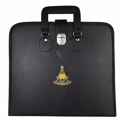 Bricks Masons Masonic mm / wm og provinsielle fuld kjole forklæde tidligere master sager 17'' x 15'' x 1/4''