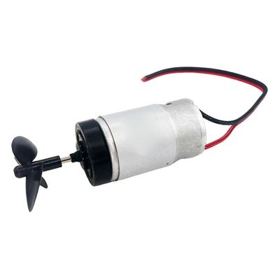 12 V propulsiomoottori syötit troolariveneen moottori kauko-ohjattaviin veneisiin, kupariydin muovilla 3 terä vasen puoli