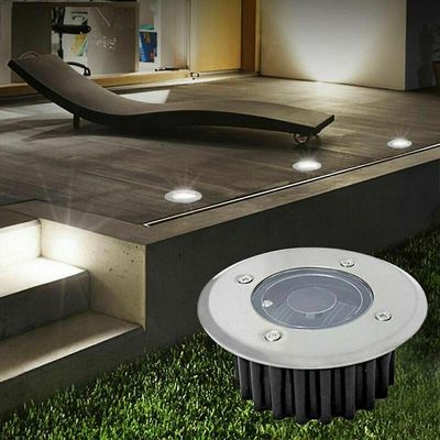 Liltop Led Solar Powered stueetagen pyntede udendørs have gårdhave hjem lampe 8PCS