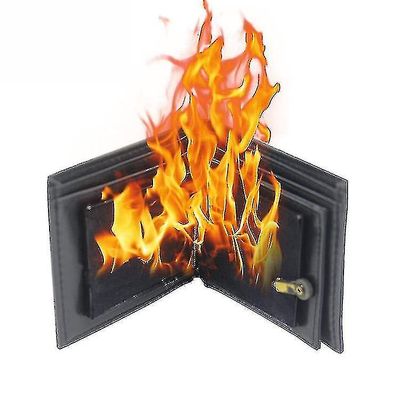 Magic Wallet Fire Lompakko Stage Magic Props Lelut Stage Magic Rekvisiitta Uusia ja eksoottisia leluja Lautapelejä
