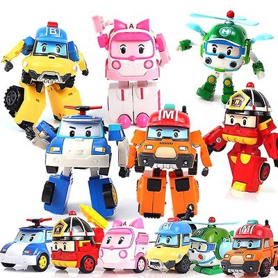 6 Pakkaa deformoituva Robocar Poli