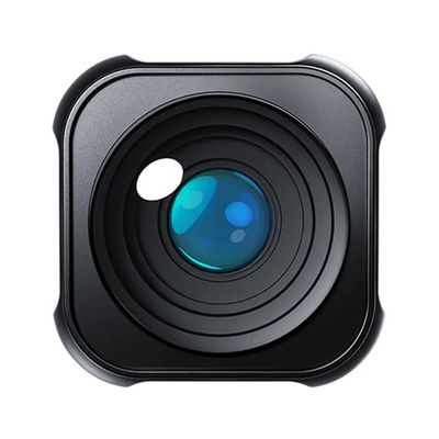 Ultravidvinkel 155 Lens Mod For Hero 9 10 11 12 Anti Shake aluminiumslegering vanntett Max Lens M svart