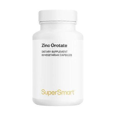 SuperSmart SA SuperSmart Zinc Orotate -ravintolisä - 60 kasviskorkkia