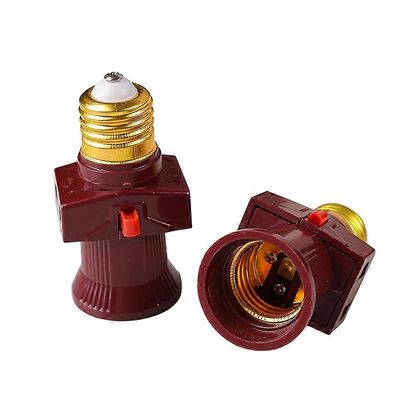 Shindat 2 E27-ruuvivarashylsyn sarja kytkimellä 6A250V [Energialuokka A] [Energialuokka A]