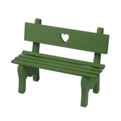 1kpl Maniature Garden Bench