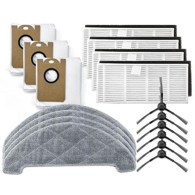 For Proscenic M7 Pro M7 Max Robot Side Børster Hepa Filter Moppe Klud Støvpose Udskiftning Tilbehør