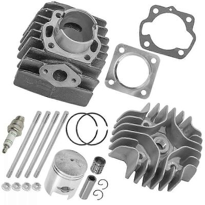 Caltric Cylinder Kit Suzuki JR50 1985-2006 Top End Rebuild Kit 11111-04001,12110-35613-0F0