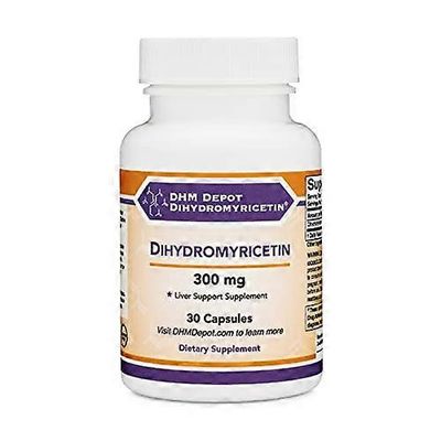Double Wood Supplements Dihydromyrisetiini (DHM) maksan tukilisä 300mg, 30 kapselia