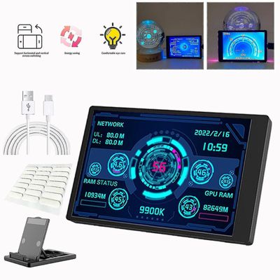 3.5inch Ips Screen Ips Monitor Type C Sekundær skærm Mini Ips Computerskærm