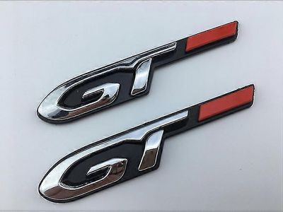 Other SSRGV 1-osainen GT hopea musta punainen metallimerkki Peugeot 2008 3008 208 308 5008 508 108 RCZ