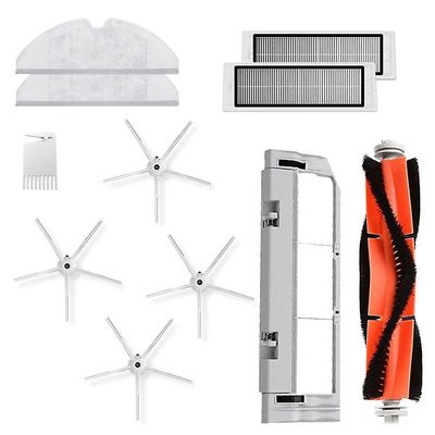 Til Roborock S50 S51 S55 S5 S6 Tilbehør Dele Vaskbar Hepa Filter Hovedbørste side børster