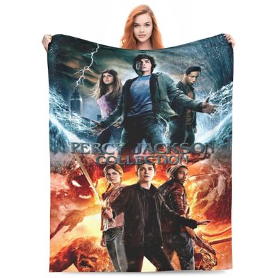 Percy Jackson sängyn peitto 3D-tulostettu heittohuopa kevyt erittäin pehmeä ilmastointihuone koko kauden viltti sohva sohva sängyn tuulettimet sarj...