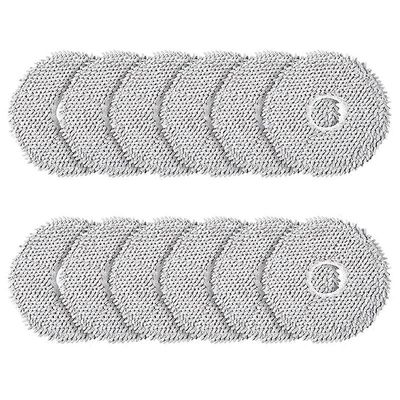 12 pyyhkeen pakkaus X10+& L10S Ultra/L10 Ultra -robottipölynimurille, mikrokuituisille märkämoppityynyille Kuten