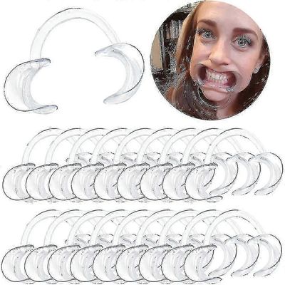 30-pakkaus hampaiden poskikelauslaite, ammattimainen autoklaavissa oleva suun avaus, 100% BPA-vapaa, hammaslääkärille - koko M -wf