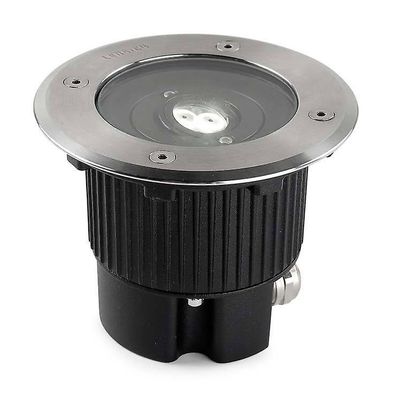 LEDS-C4 Lighting Gea Udendørs LED Forsænket Ground Uplight rustfrit stål poleret 12.5cm 549lm 4000K IP67