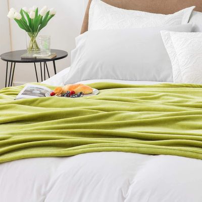 PennyWise UltraSoft Micro Fleece Blanket Throw Super Soft Fuzzy Lett Hypoallergen Plysj Bed Couch Living Room-N278 50x40in 125x100cm