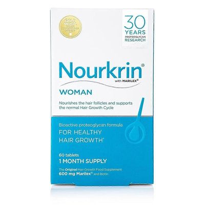 Nourkrin Woman -hiuslisä - 60 tablettia, 1 kuukauden annos