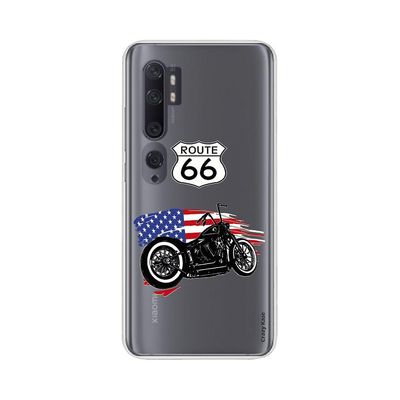 Crazy Kase Skrog til Xiaomi Mi Note 10 Pro Soft Moto Harley